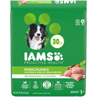 IAMS Dog Food Review - Adult Minichunks Small Kibble High Protein Formula